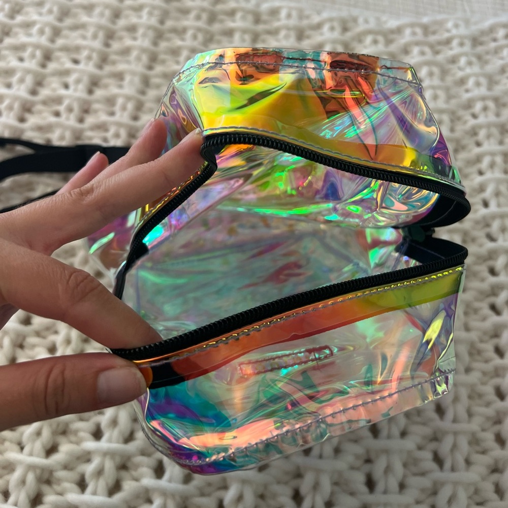 Equinox Small Rainbow Translucent Backpack - Picture 3 of 3